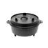 KAMADO Valhal Dutch Oven 6.1L, sa nogicama