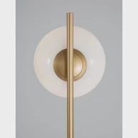 NOVA LUCE Cantona stajaća lampa g9 /ip20/mesing zlatna & bijela nl9960619