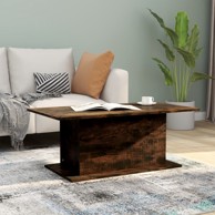 Stolić za kavu boja dimljenog hrasta 102 x 55,5 x 40 cm iverica