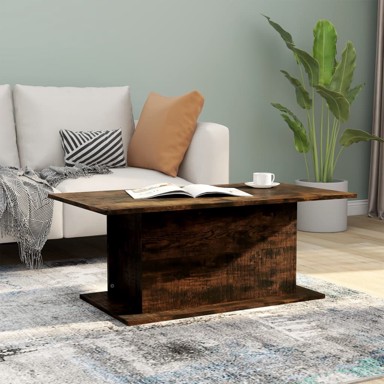 Stolić za kavu boja dimljenog hrasta 102 x 55,5 x 40 cm iverica