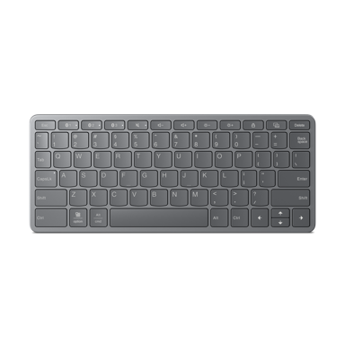 LENOVO Tipkovnica ZG38C05820, univerzalna, USB/Bluetooth, QWERTY US engleska, siva