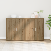Highboard 2 kom 60x31x70 cm konstruirano drvo, artisan hrast