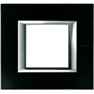 LEGRAND Okvir ukrasni axolute 2m crno staklo ha4802vnn