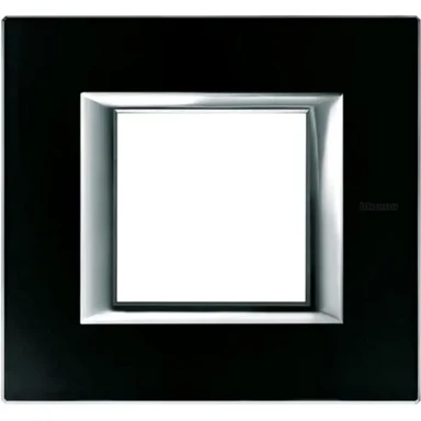LEGRAND Okvir ukrasni axolute 2m crno staklo ha4802vnn