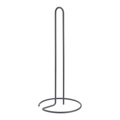 METALTEX Mat crni željezan stalak za papirnate ručnike ø 14 cm Lava 