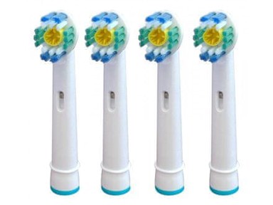 KOMA Zamjenske glave za Oral-B, NK07, EB18A 3D White, 4 kom