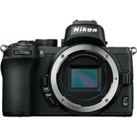 NIKON Digitalni fotoaparat Z50 Body, 20,9 MP, DX CMOS senzor, 4K Ultra HD, crni