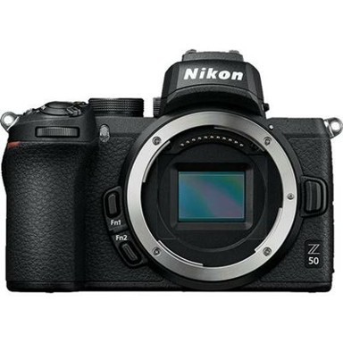 NIKON Digitalni fotoaparat Z50 Body, 20,9 MP, DX CMOS senzor, 4K Ultra HD, crni