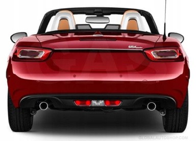 Kromirana obloga vrata prtljažnika za Fiat 124 Spider