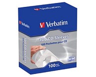 VERBATIM CD/DVD košuljice, pakiranje 100 kom