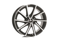 ALUTEC Aluminijska felga 7,0X17 4/108 ET25 (65,1) singa crna sprijeda polirana SIN70725P23-1