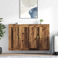 Ormarčići za montažu na zid 2 kom 69,5x34x90 cm
