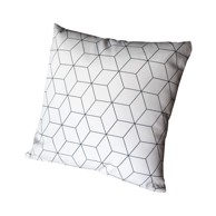 Jastuk Romb bijeli 45x45 cm