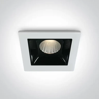 ONE LIGHT Ugradbena led svjetiljka 2w ww 30deg ip20 700ma dimm bijela dm50102b/w/w