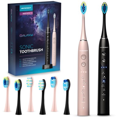 BERDSEN Četkica za zube Galaxy Duo Sonic, 2 kom