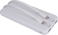 Powerbank All In One 10000 mAh, bijeli