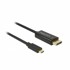 DELOCK kabel USB TipC - DisplayPort 2 m 4K 60Hz, model 85256