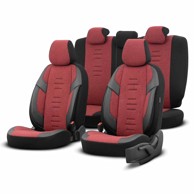 OTOM Navlake za sjedala automobila THRONE 103 crvena 3-ZIP
