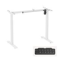 UVI Okvir za električni podizni stol LITE V2, 1 motor, do 119 cm, bijela