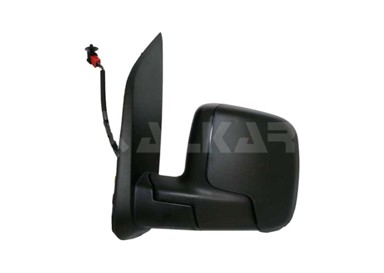 ALKAR Retrovizor Fiat Fiorino 08-, crni, lijevi, električni, grijani, Sport/Bipper