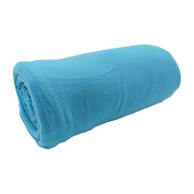  JAHU COLLECTIONS Tirkizna deka od flisa, 150x200 cm, Plain