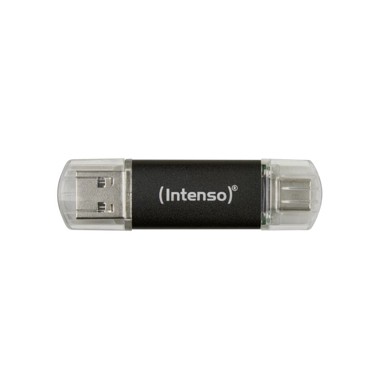 INTENSO USB stick Twist Line, 64 GB, USB-C i USB-A 3.2 Gen 1x1