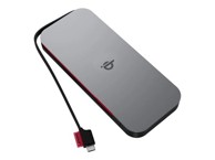 LENOVO Powerbank prijenosni punjač Go 10000 mAh, USB-C, bežični, sivi