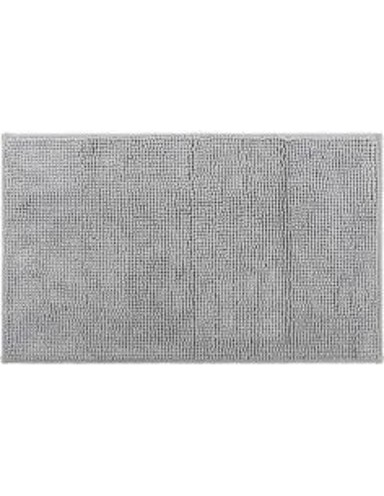 TENDANCE Kupaonski tepih mikrofibra 45x75 cm sivi