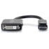 C2G Video adapter 54321 DisplayPort na DVI-D 0,2 m, crni