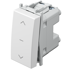 Tipkalo za rolete 1-0-2 16 A 250 V~ 1M PW NT10, bijeli