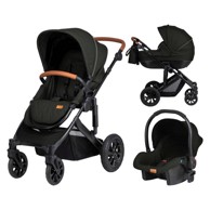 FREEON Dječja kolica Comfort 3u1, crna