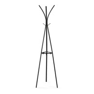KAVE HOME Crna vješalica Stearn, visina 42 cm