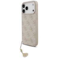 GUESS Maskica 4G Charms MagSafe iPhone 17 Pro Max, roza