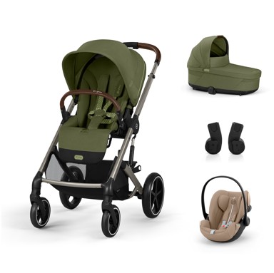 CYBEX Kolica Balios S Lux set S Moss Green, zelena