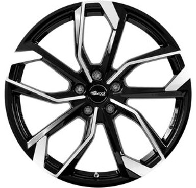 RC DESIGN Aluminijski naplatak RC34 6.5x16 4/100 ET40, polirana, sjajna crna
