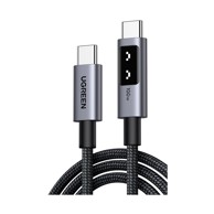UGREEN Uno USB-C na USB-C kabel, Power Delivery, 5 A, 1 m, crni