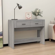 Konzolni stol boja hrasta sonome 100x39x75 cm konstruirano drvo