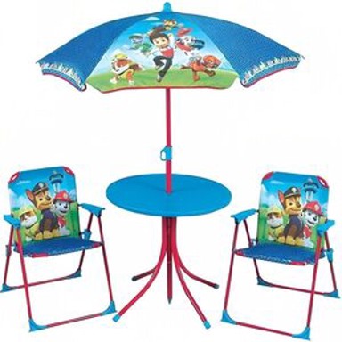 PAW PATROL Dječja vrtna garnitura