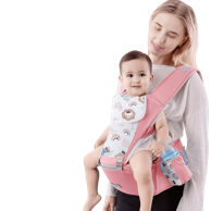 TAVALAX Nosiljka višenamjenska ergonomska za bebe pink (0–36 mjeseci)