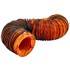 VEVOR Fleksibilna zračna cijev 76 mm x 255 cm, narančasta