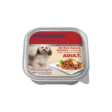 PREMIERE Adult govedina, tjestenina i mrkva 150g, komadići ALU-pak