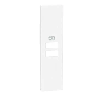 LNOW Pokrovna tipka KW13C, za USB A+C punjač, 1M, bijela