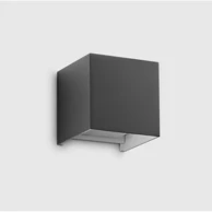 ATOM Vanjska zidna LED svjetiljka AP D10 ID366821, IP54, 3000 K, 12W, siva