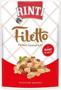 RINTI Filetto vrećica Adult Dog 100 g, piletina i govedina