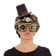 MY OTHER ME Maska steampunk m polietilen