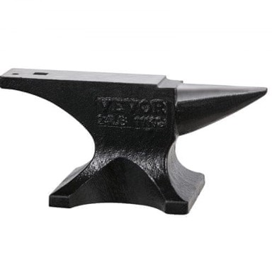 VEVOR Jednorožni kovački nakovanj 312 × 64 mm, crni