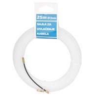 Sajla za uvlačenje kabela 25m fi3 mm