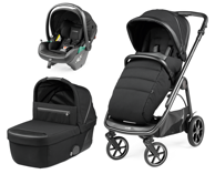 PEG PEREGO Dječja kolica 3u1 Veloce Lounge, crna
