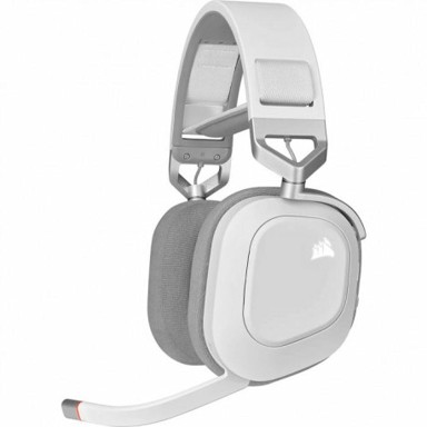 CORSAIR Slušalice HS80 RGB Wireless Headset, bijele