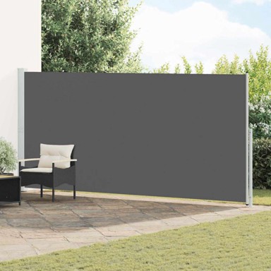 Retraktabilna bočna tenda, 220 x 300 cm, poliester, antracit